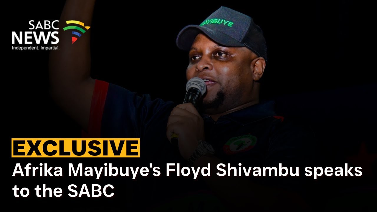 Afrika Mayibuye's Floyd Shivambu speaks to the SABC - PART 1