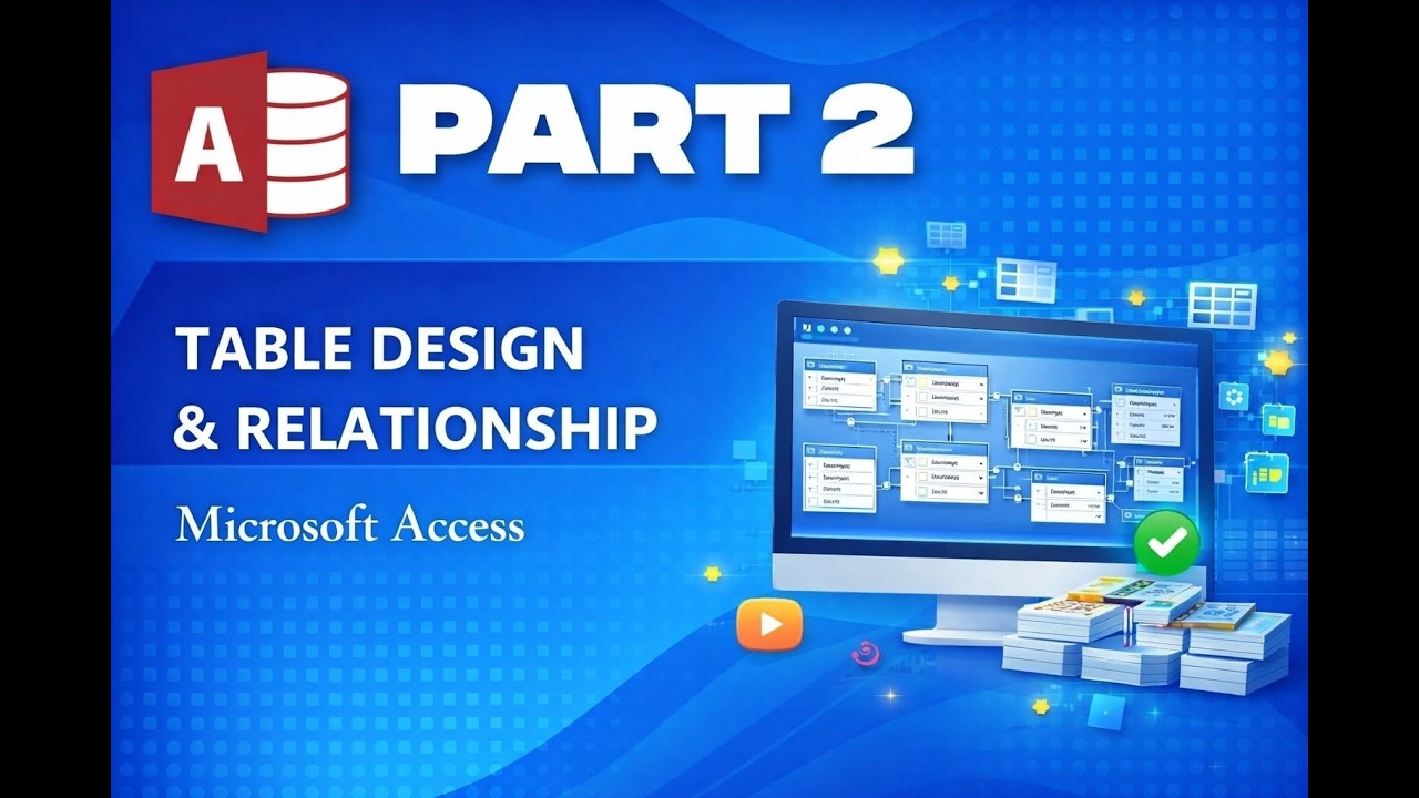 Project UAS | Lanjutan Perancangan Database Gaji (Microsoft Access) – Part 2