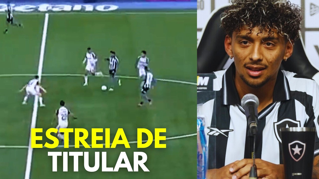 ESTREIA DO ARGENTINO CRISTIAN MEDINA PELO BOTAFOGO