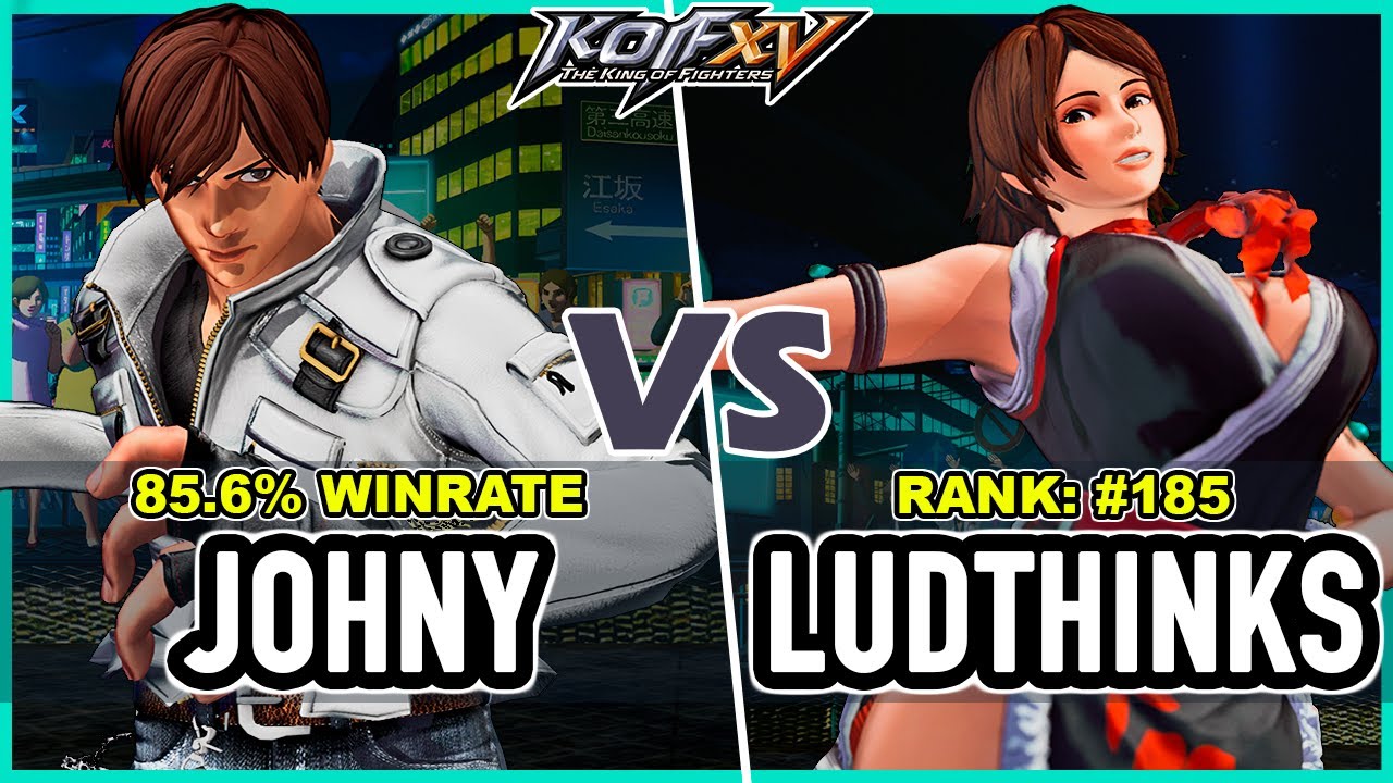 KOF XV 🔥 Johny (Kyo/Luong/B.Jenet) vs Ludthinks (Mai/Athena/Yuri) 🔥 Steam