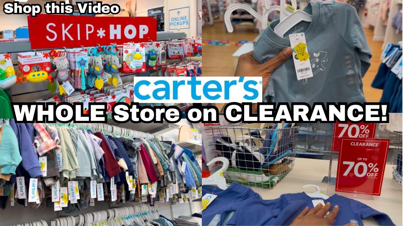 Carter’s Baby Boy and Toddler Boy Section Walkthrough + Shop with Me | Winter Clearance Sale