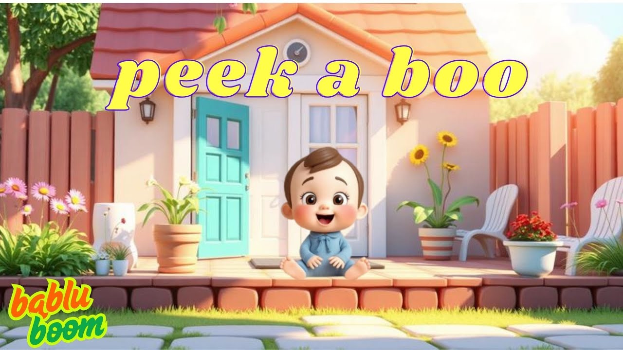 Peek-a-Boo Song|Mom & Baby #babluboom #sam #nurseryrhymes #kidssongs #kidsvideo #english #education