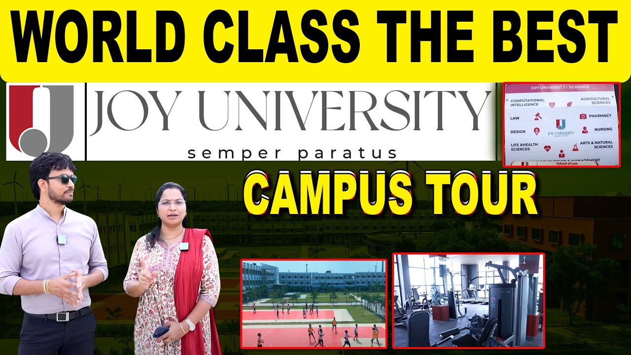JOY University Campus Tour | The Best University in Kanyakumari | iDreamCampus
