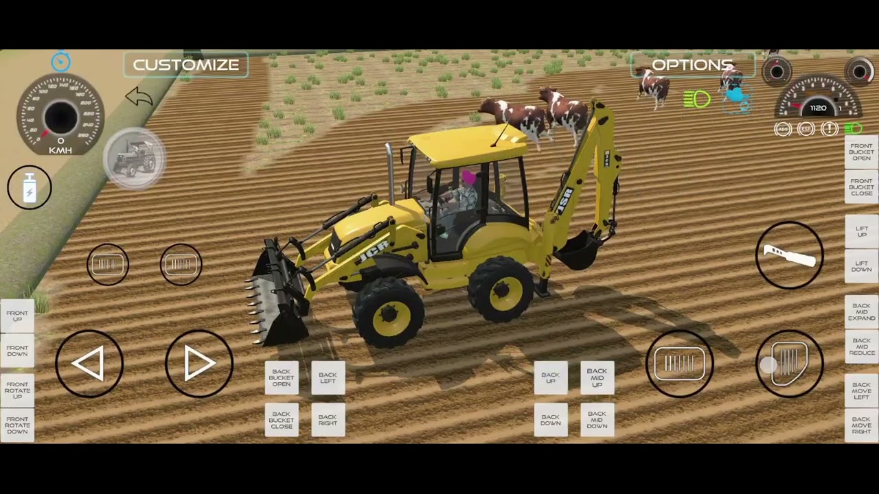 Desi JCB Gameplay 🚜 | Real Tractor & JCB Action