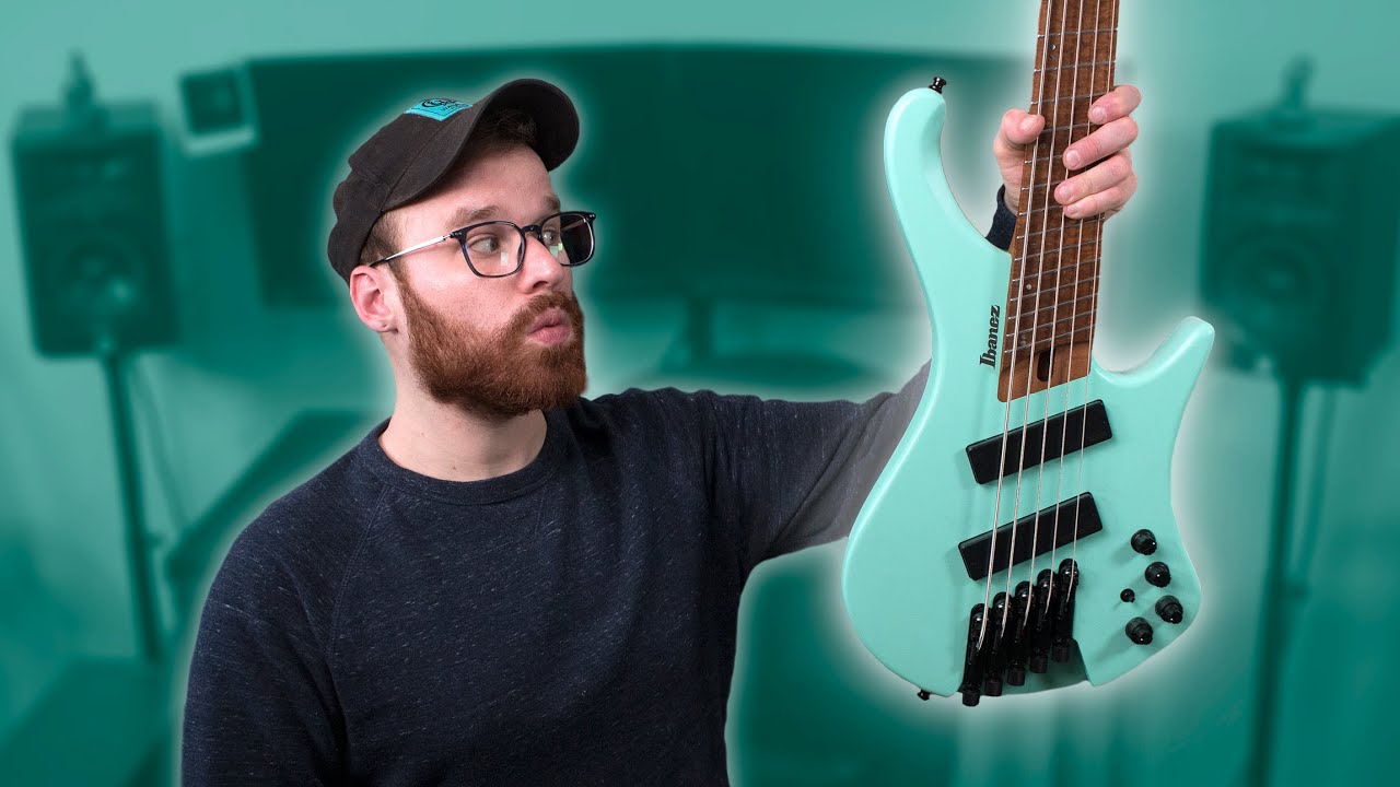 Unboxing My Favorite Bass From NAMM!! [Ibanez EHB1005MS]