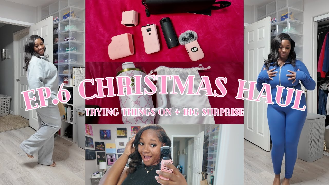 Ep. 8: Christmas Haul! | Unboxing Gifts + A Huge Surprise