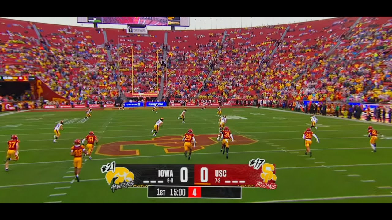 #21 Iowa @ #17 USC, Condensed Full Game - Week 12, 2025