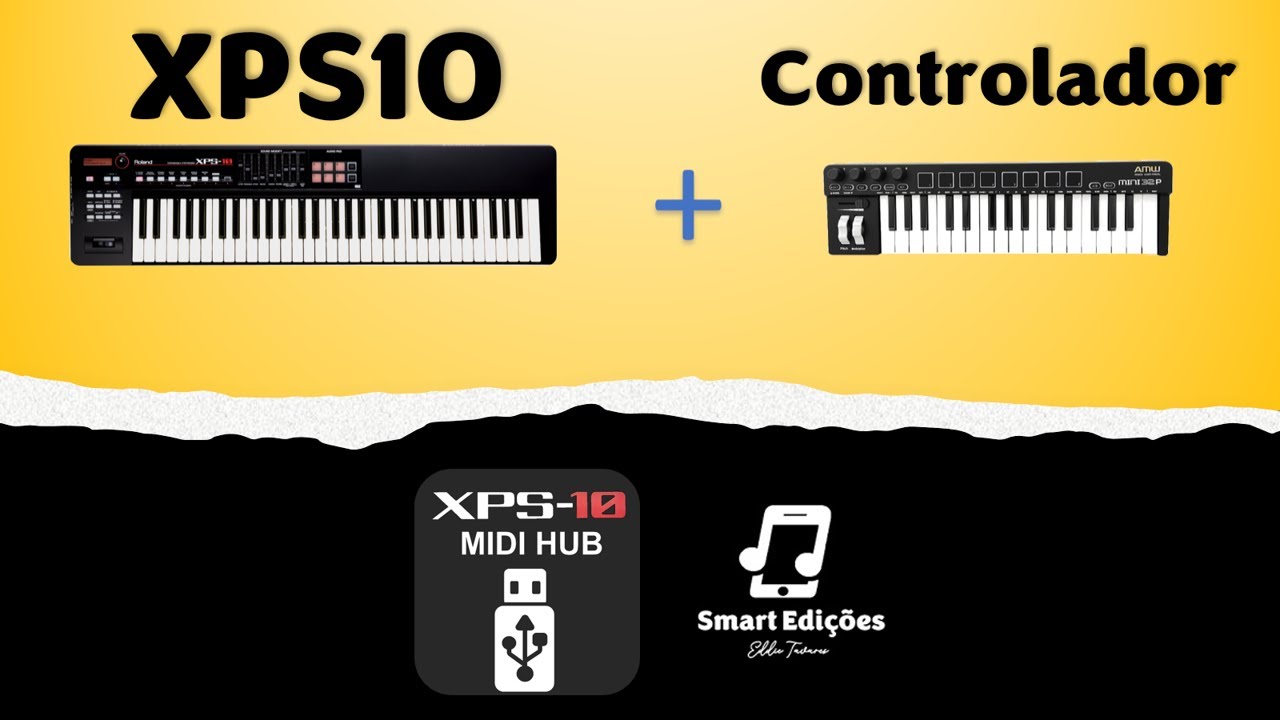 Lançamento do App - XPS10 Midi Hub - Conecte um teclado controlador ao seu XPS10.