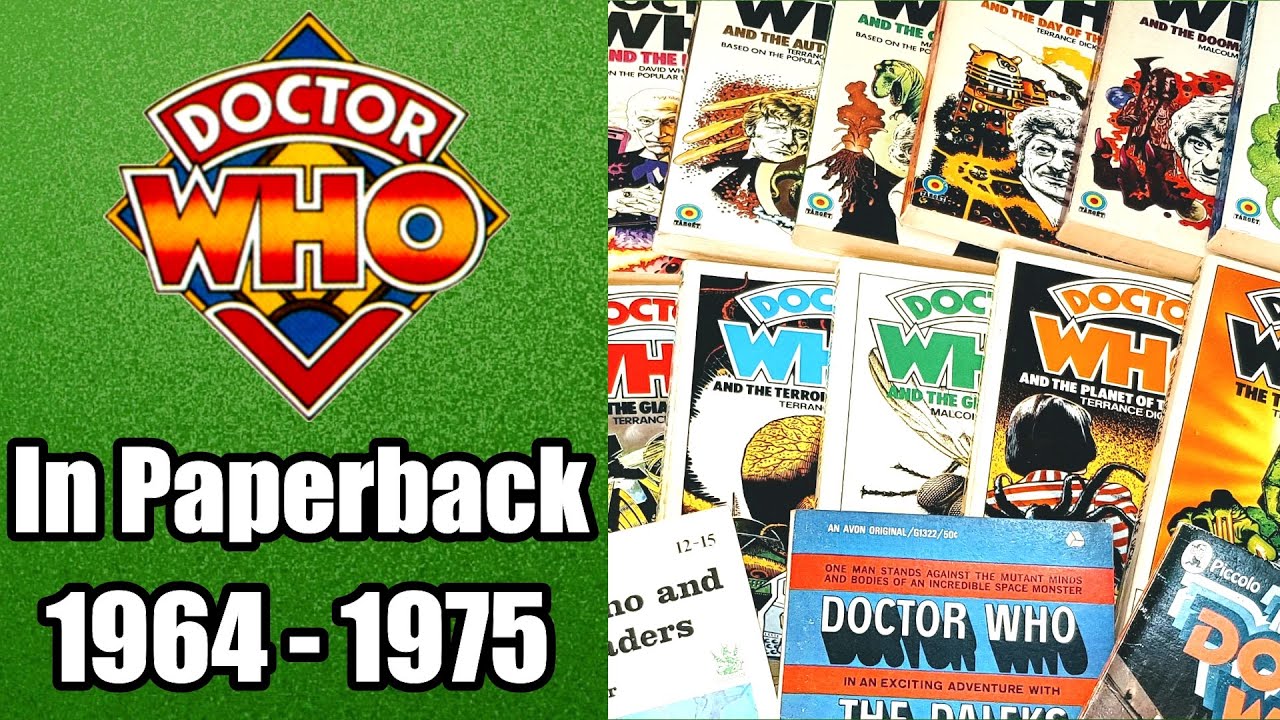 Доктор Кто в мягкой обложке - 1964-1975 - Ранние книги Target и многое другое!