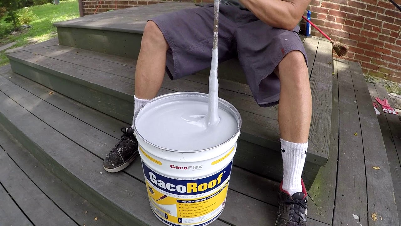 How To Stop Roof Leaks.Gaco Roof
