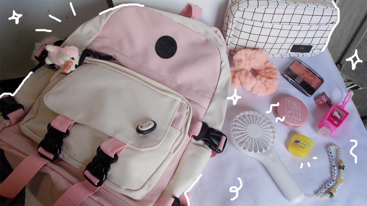 Qué hay en mi mochila para la universidad? ✨