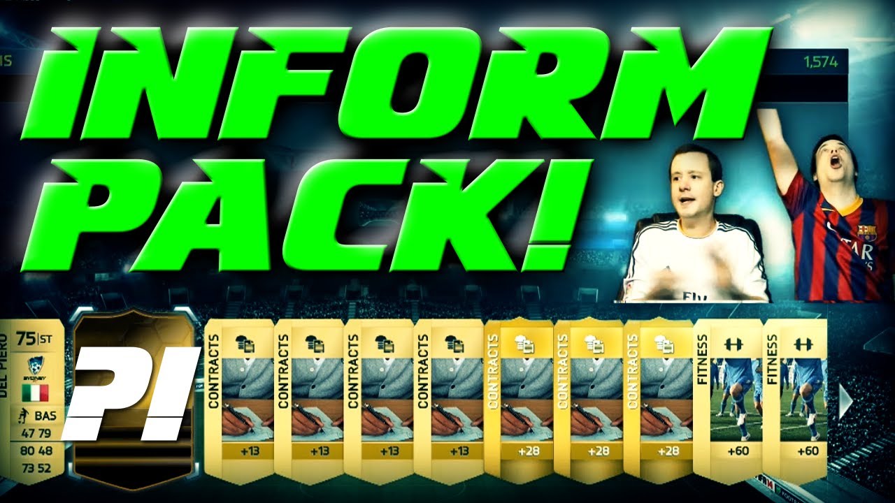 FIFA 14 - EPIC INFORM PACK OPENING!