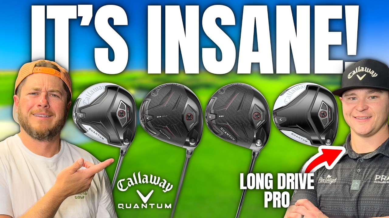 Can the Callaway Quantum Driver Go 475 Yards? We Test Callaway's 2026 Drivers With a Long Drive Pro