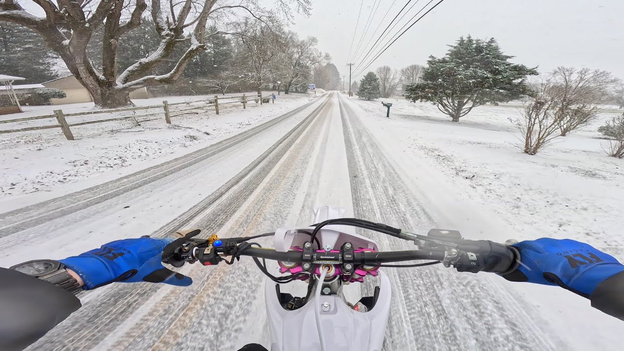 Sport Bikes Could NEVER Do This In SNOW