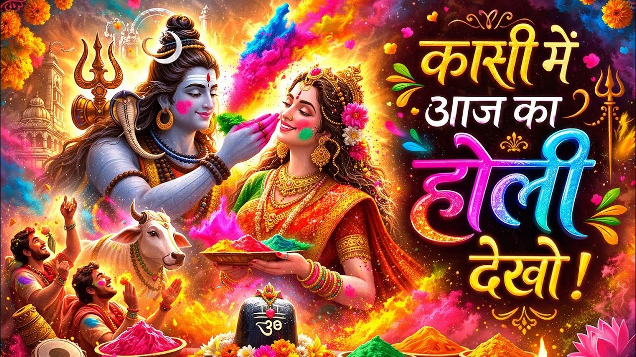 New Hindi Holi Song// DJ Holi Song// Shiva Bhakti Songs 