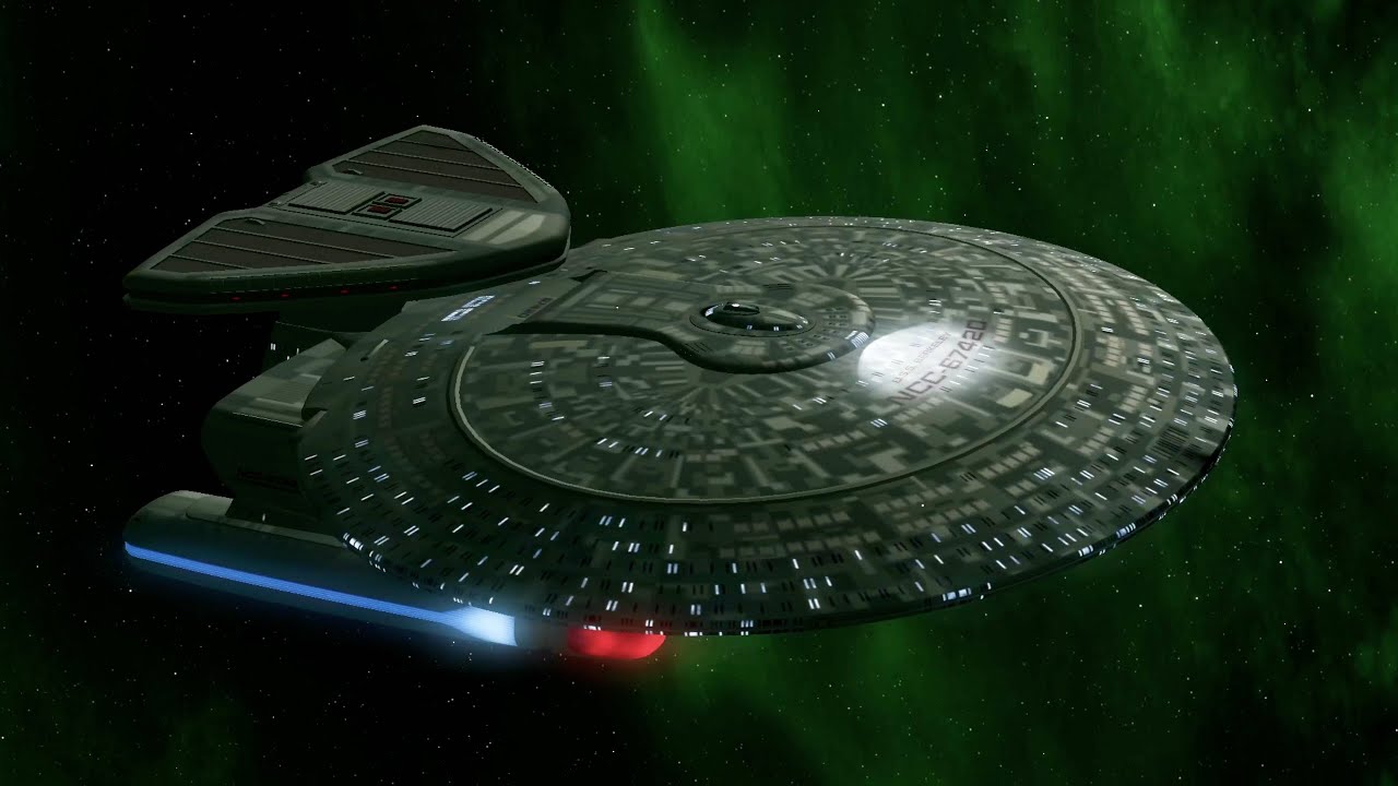 Star Trek Bridge Commander (Remastered) Intrepid, Nebula and Akira Class Vs x4 Kazon Predators