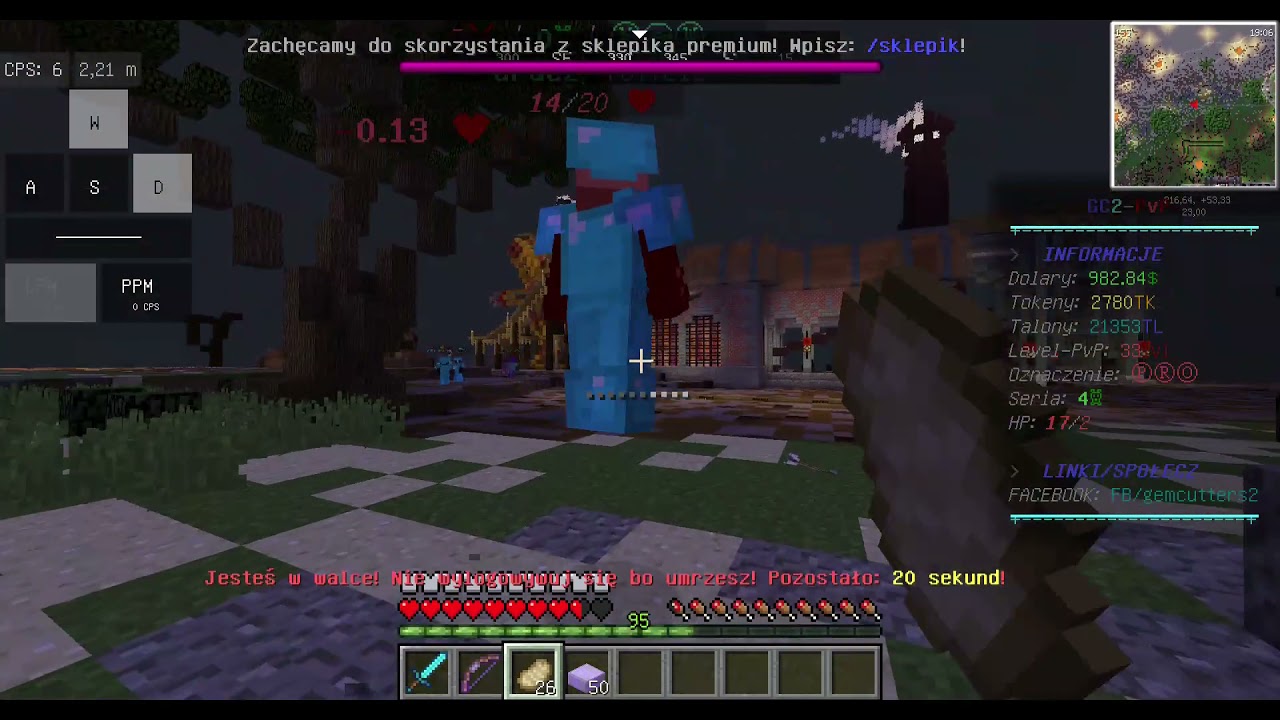 Minecraft - Serwer GC2.PL - Odpowiedź na 