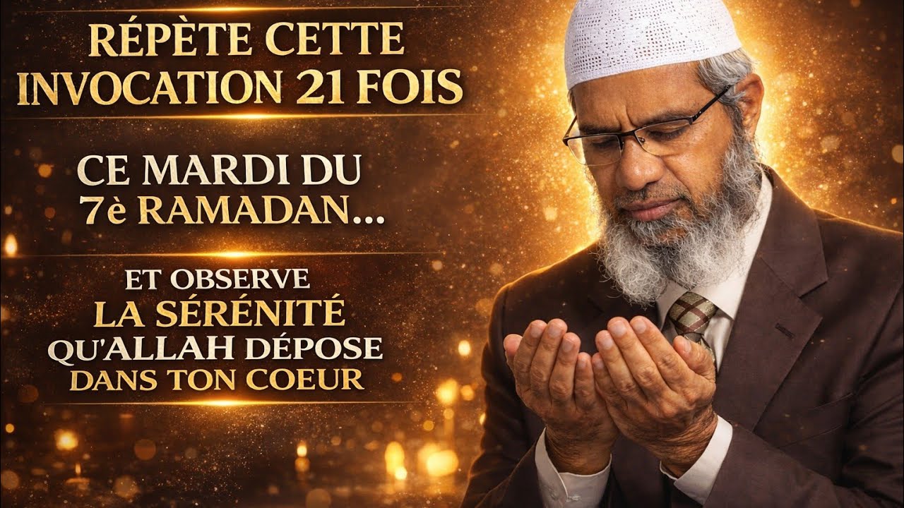 Ce Mardi du 7ᵉ Ramadan : Une Invocation pour Affermir Ton Cœur et Ton Âme