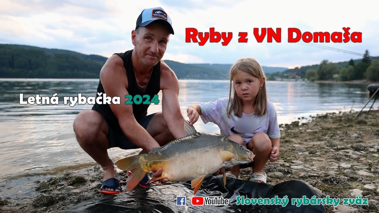 Letná rybačka 2024 - Lov rýb vo VN Domaša