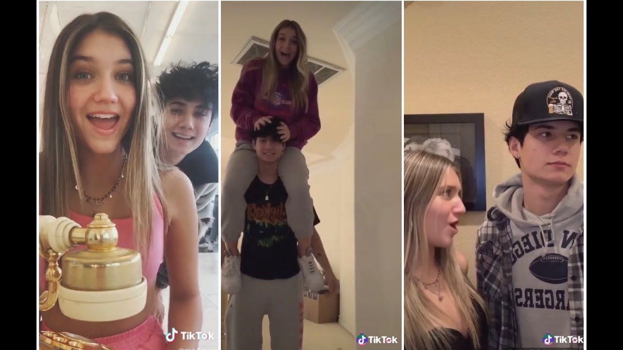 All Mads Lewis & Jaden Hossler's TikToks Together (Part 2)
