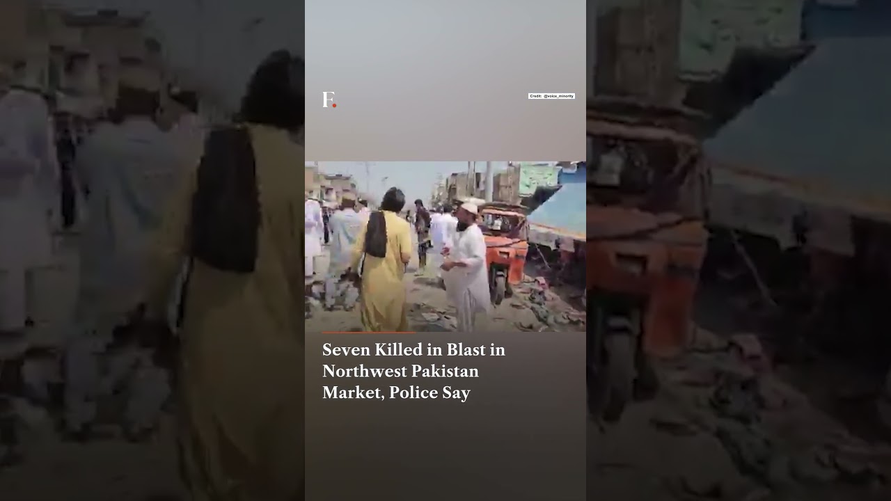 Deadly Blast at Pakistan Market Kills 7, Injures Dozens | N18G