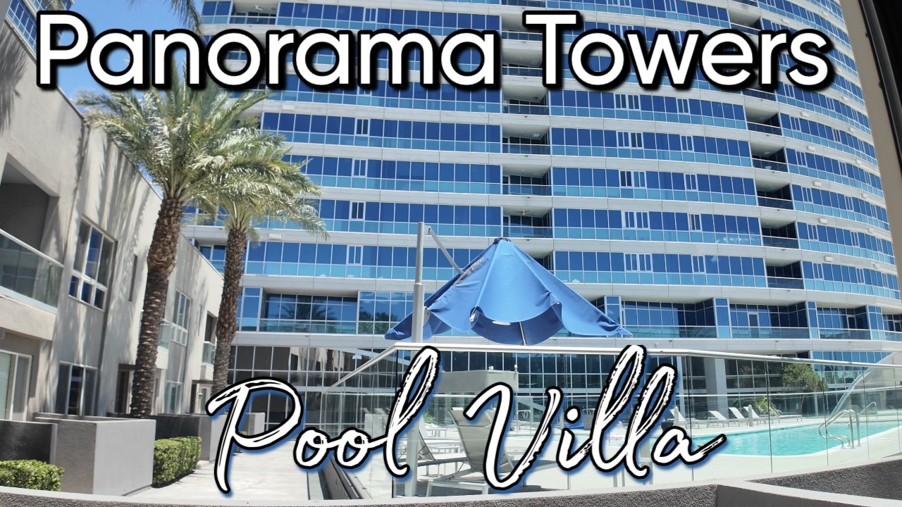 Panorama Towers Las Vegas | Wewnątrz wyjątkowej dwupoziomowej willi przy basenie