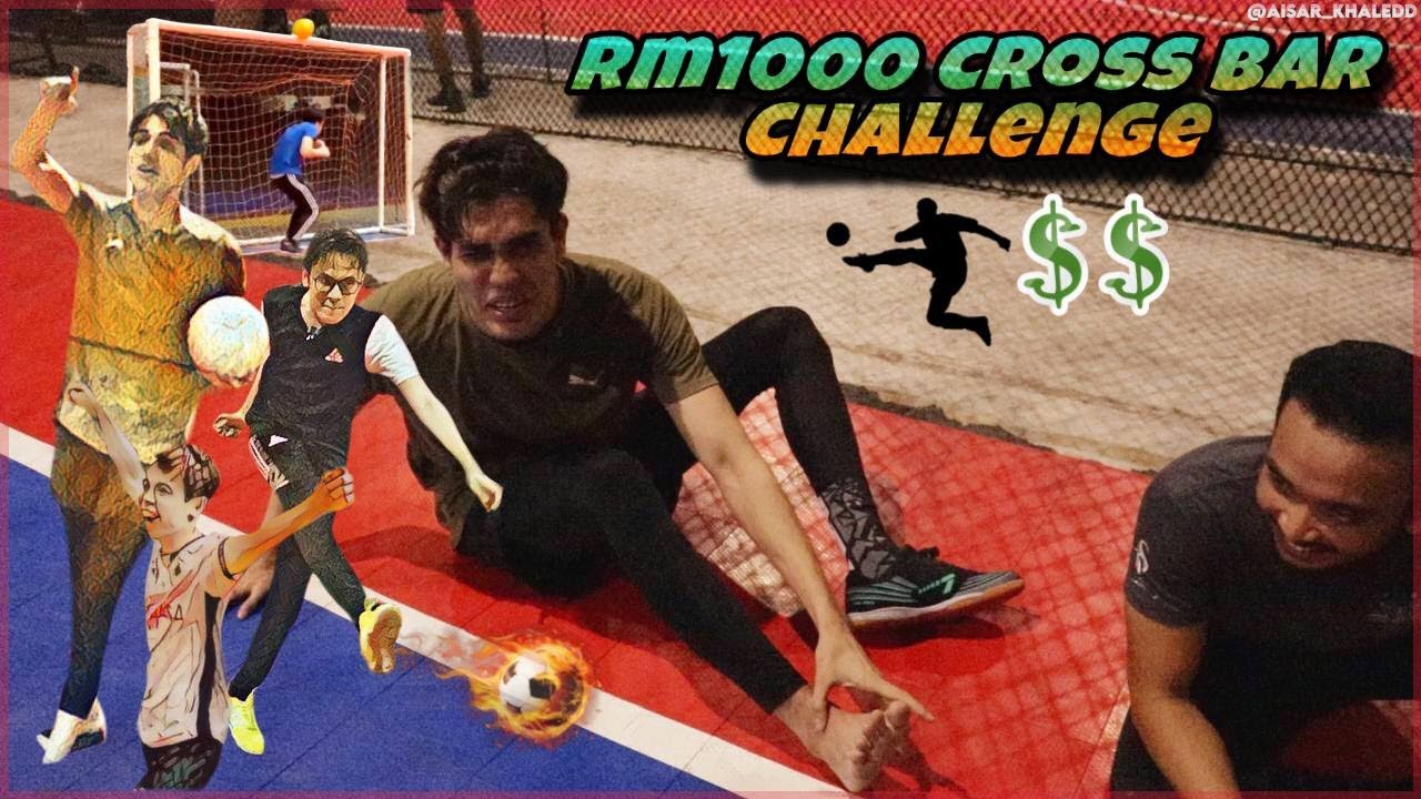 KAKI AISAR PATAH MAIN FUTSAL CROSSBAR CHALLENGE DIMAR FAMILY RM 1000