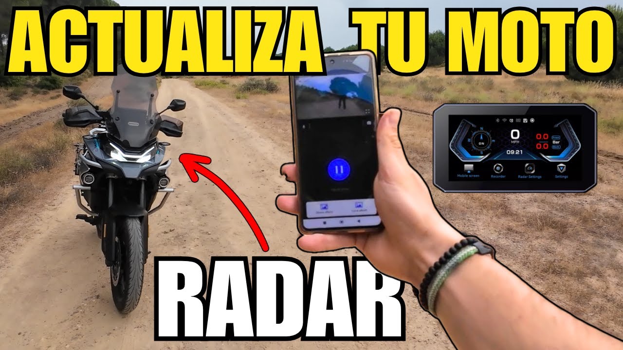 ¿La MEJOR ACTUALIZACIÓN para MOTOS? Probamos la AOOCCI BX a FONDO (Funciones, Radar, Pantalla y +)
