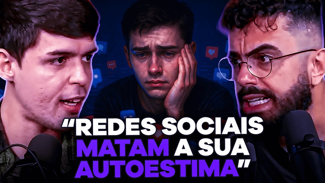 COMO as REDES SOCIAIS DESTROEM A AUTOESTIMA MASCULINA (com Nathan MBC)