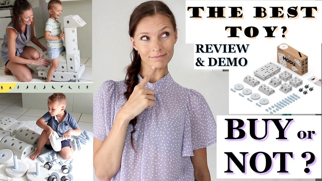 The BEST TOY for KIDS? MODU BLOCKS- worth the price? Review & Demo