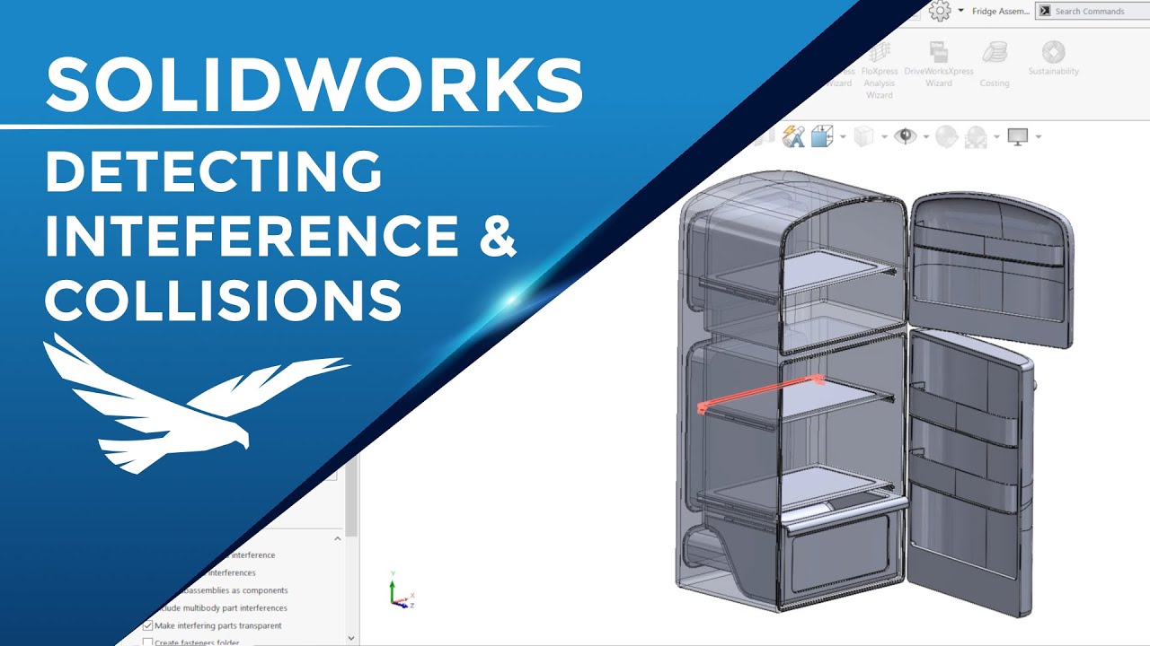 Checking Interference and Range of Motion in SOLIDWORKS