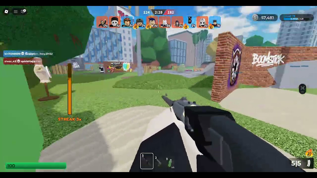 MAH REVOLVER RIFLE IN WEIRD GUN GAME