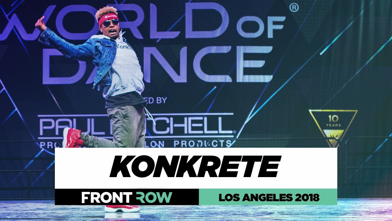 Konkrete |  FrontRow | World of Dance Los Angeles 2018 | 
