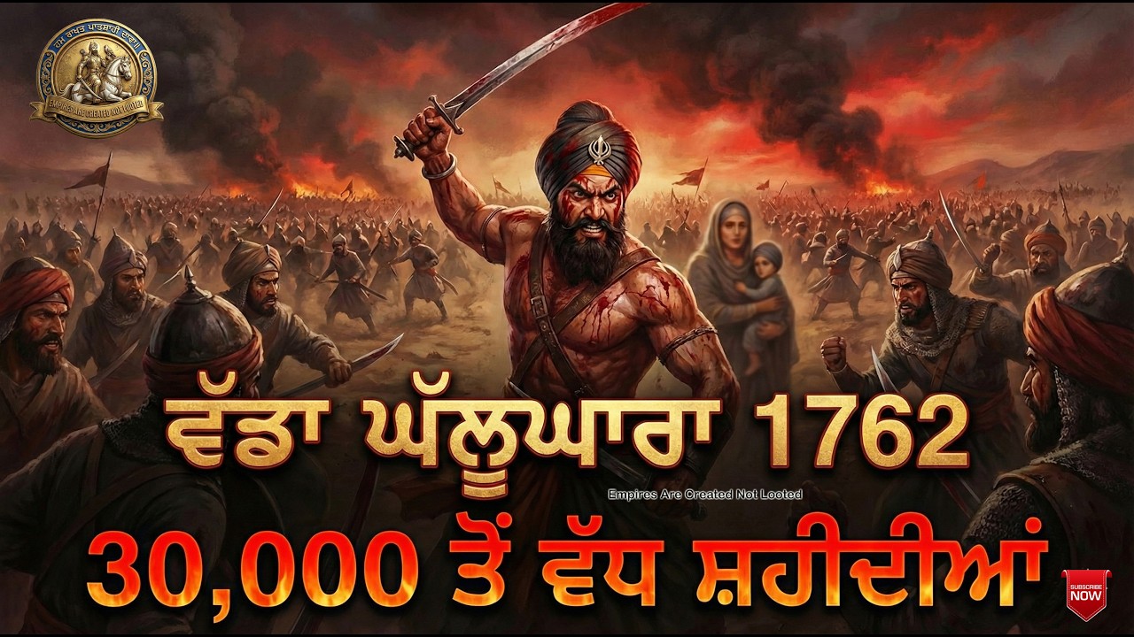 ਇੱਕ ਦਿਨ ਚ' 30,000 ਤੋਂ ਵੱਧ ਸ਼ਹੀਦੀਆਂ! ਫਿਰ ਸਿੱਖ ਖਤਮ ਕਿਉਂ ਨਹੀਂ ਹੋਏ? ⚔️ | Vadda Ghallughara 1762