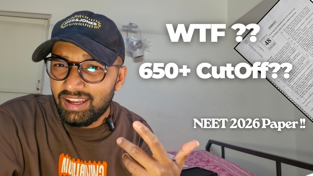 Самый лёгкий экзамен для NEET в истории⁉️ с участием NEET 2026