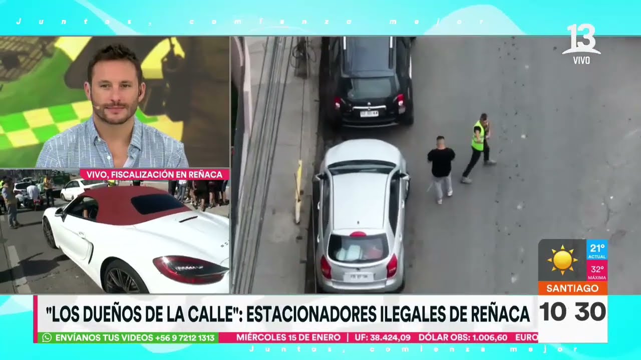 Mafia de estacionadores en Reñaca ¡Todos los veranos lo mismo! | Tu Día | Canal 13