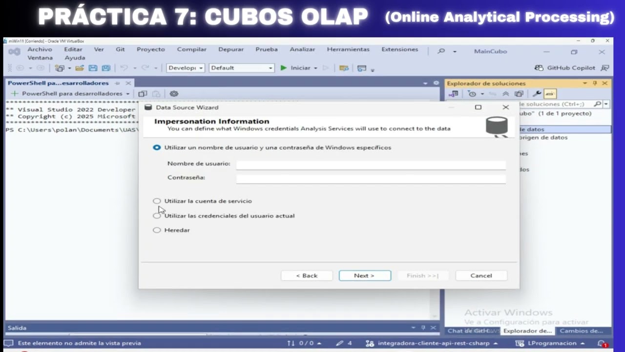 Práctica 7 BDD - Cubos OLAP