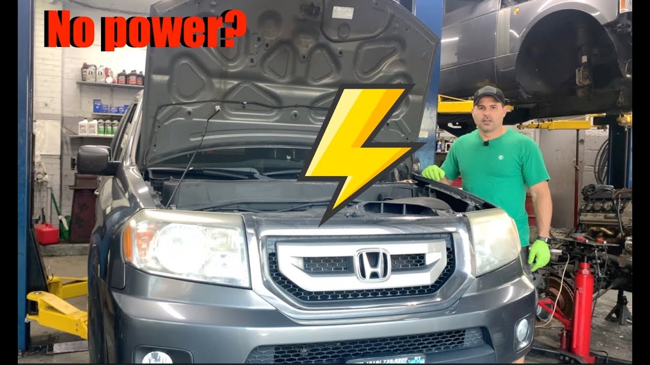 Как заменить генератор? Honda Pilot 2011 года.