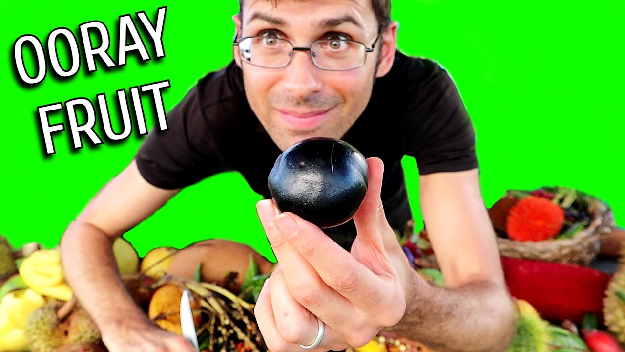 Trying Delicious Native Australian Fruits! (Davidson 