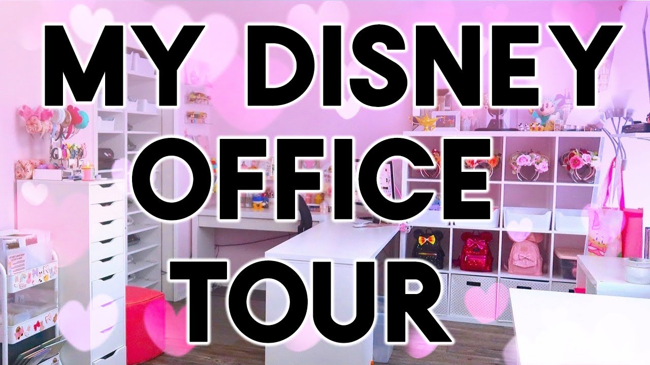 My Disney Office Tour // NoWhiteSpaceStickers