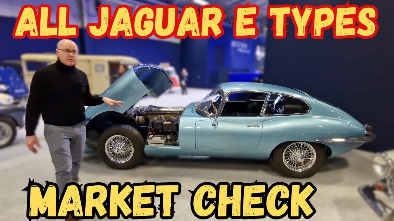 🚗 Изучаем вневременную элегантность Jaguar E Type: лучшие ретромобили 2024 года! 🚗