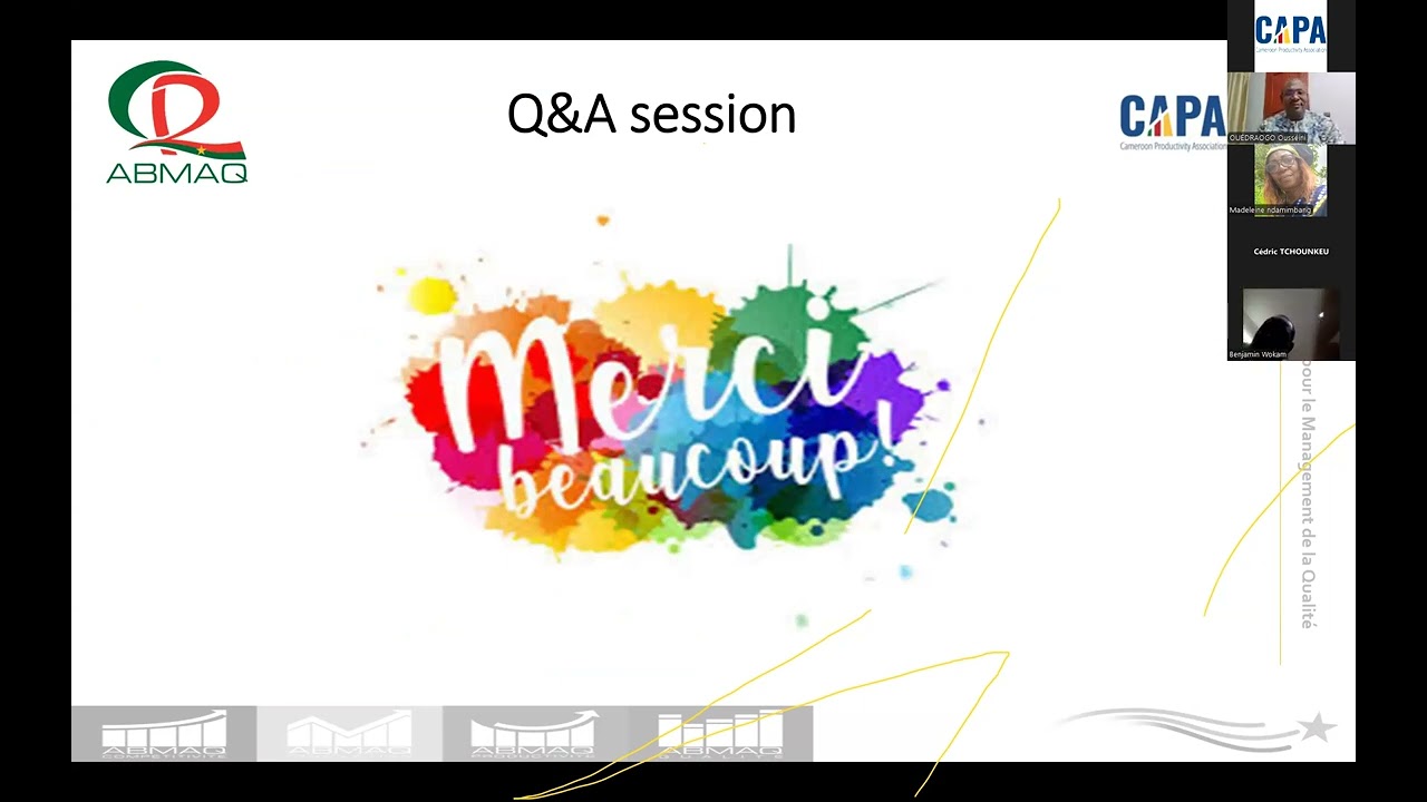 CAPA Talk 2 : Comment pérenniser les activités d'amélioration de la qualité et de la productivité ?