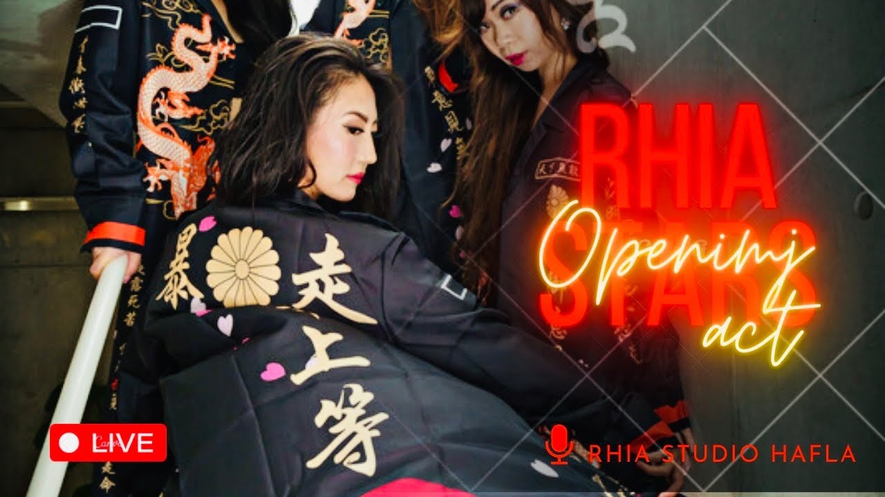 RHIA STUDIO ベリーダンス ハフラ オープニングアクト ウケ狙い系 
