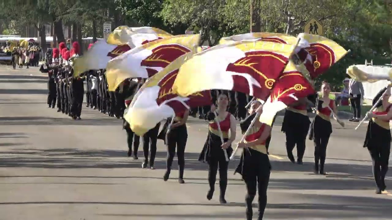Hillcrest HS (Riverside) - The Thunderer - 2024 Azusa Golden Days Parade