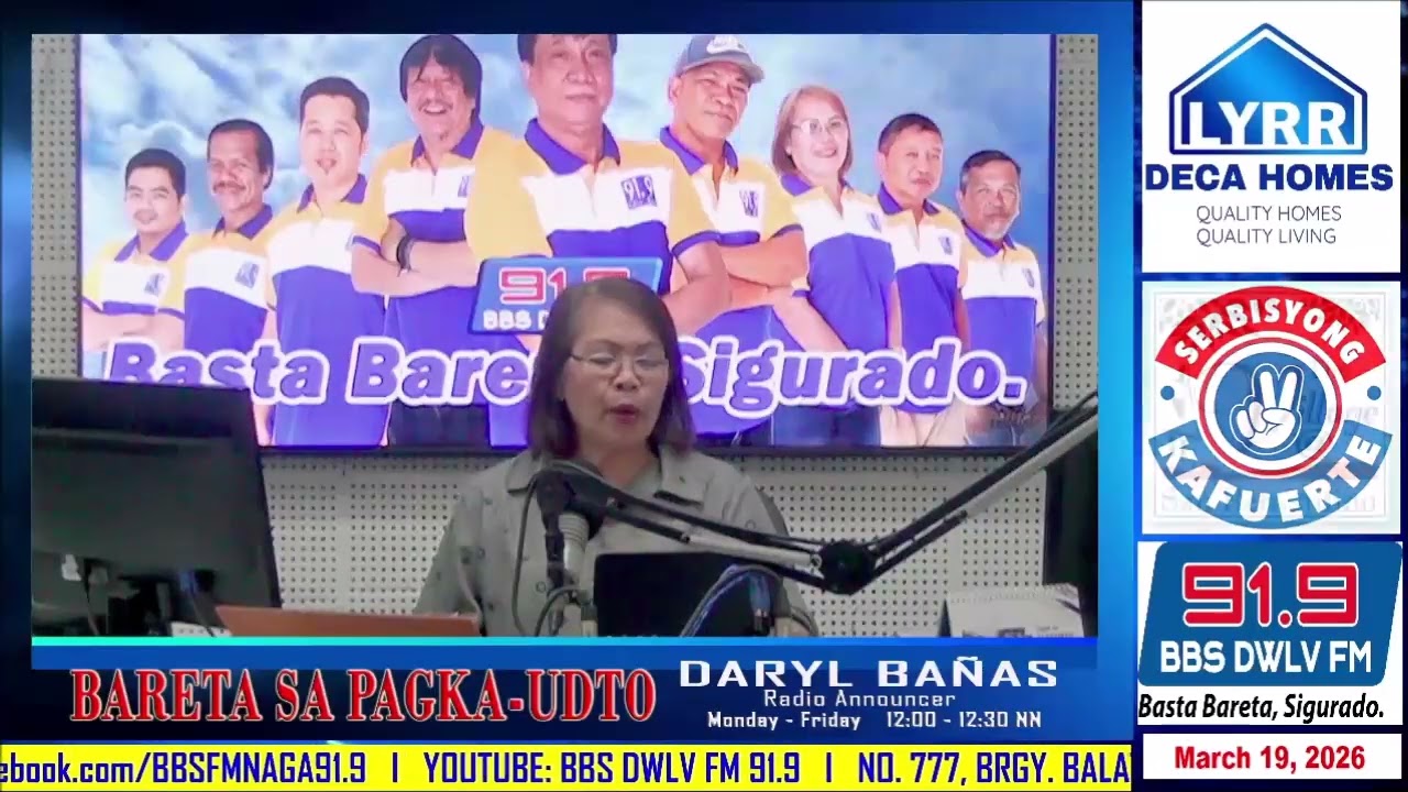 03 19 26 BARETA SA PAGKA UDTO   PAHERAN HERAN SANA