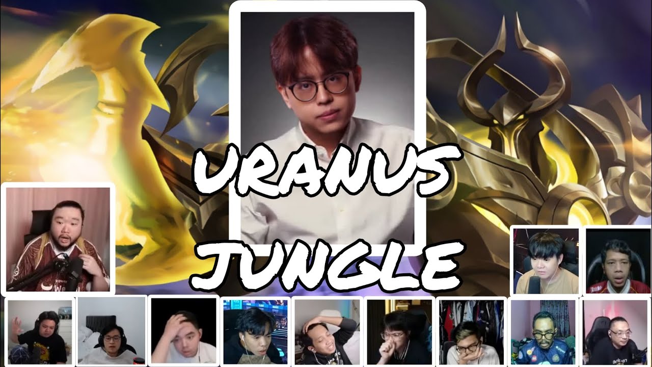 KEJENIUSAN XEPHER!!! REAKSI STREAMER KAGET AE PICK URANUS JUNGLE VS TLPH M7