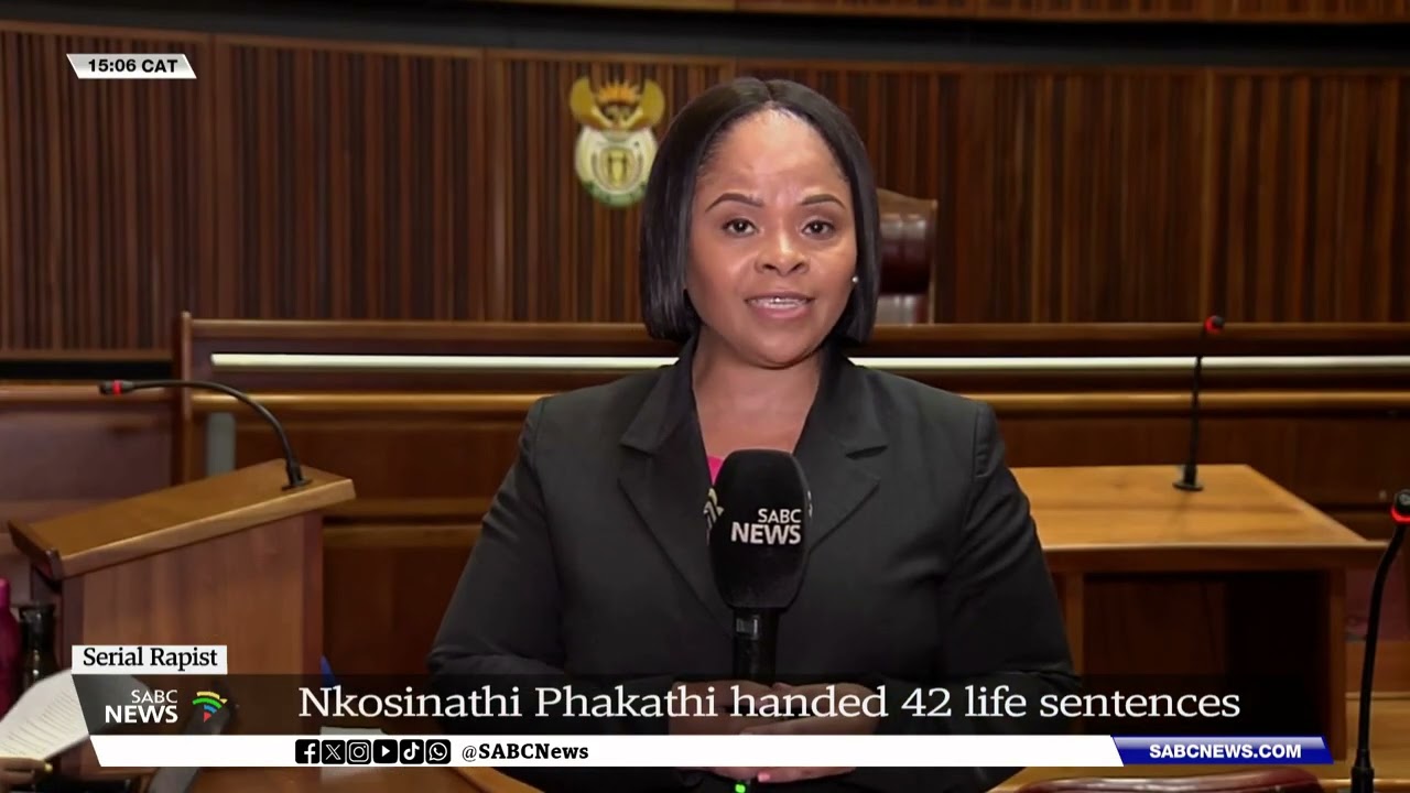 Nkosinathi Phakathi | Serial rapist handed 42 life sentences and 791 years direct imprisonment