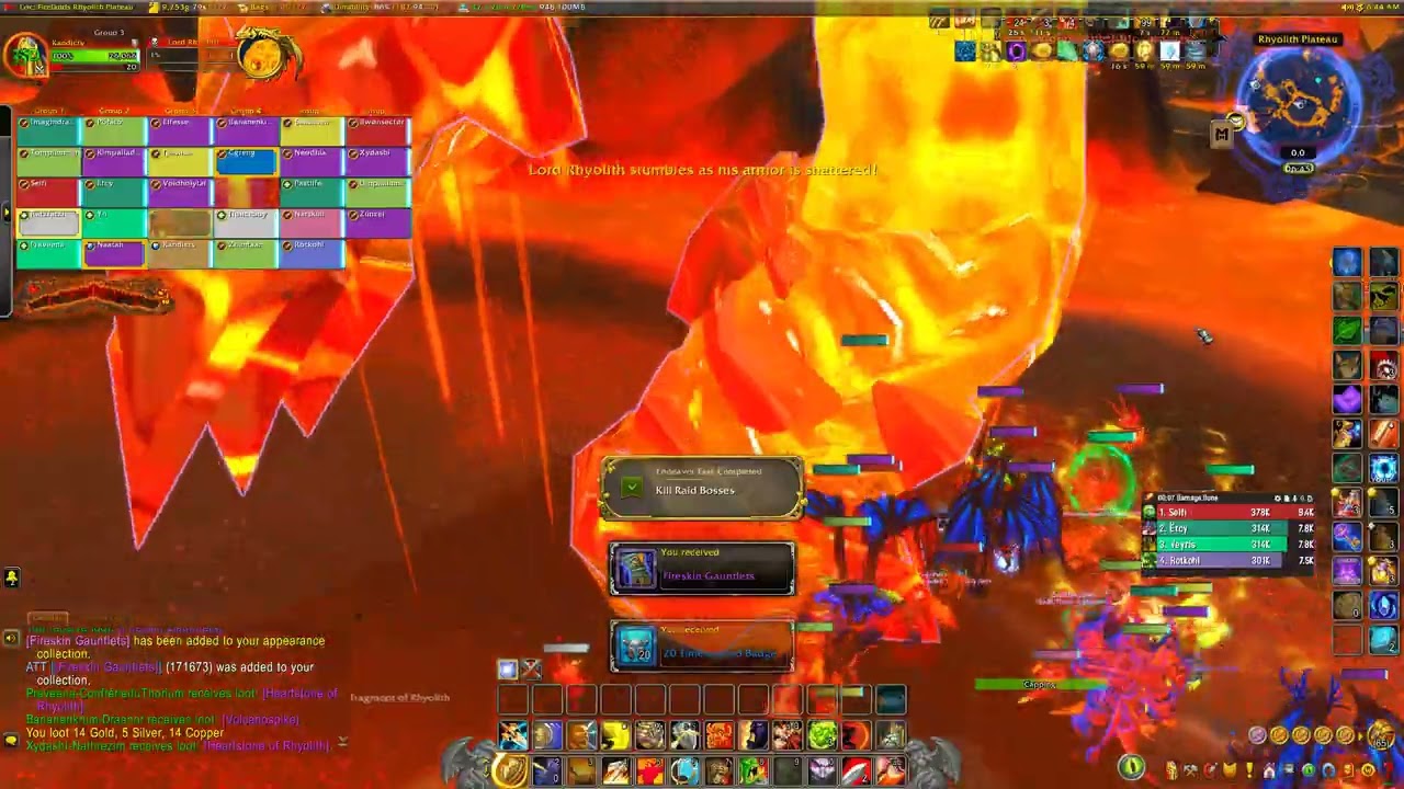 Timewalking Firelands Raid for Hero Item Chest - Disturbance Detected: Firelands