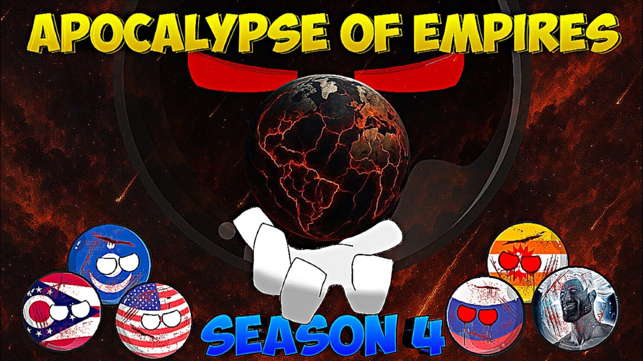 Apocalypse of Empires ⚔️💥| season-4 |All parts |#shorts #countryballs #mapping #nutshell