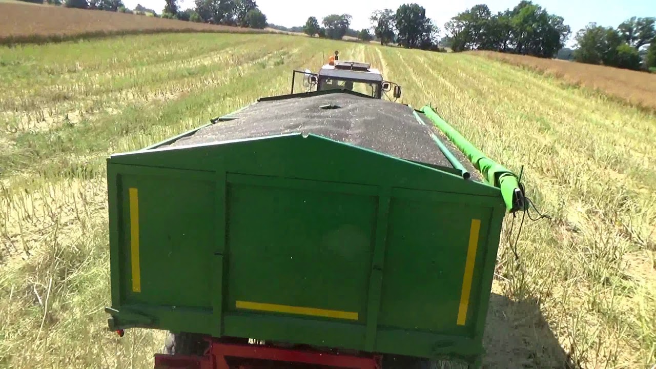 Pokaz  Mocy ZETOR 16245 20 ton rzepaku  i stroma miękka gorą